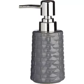 DISTRIBUTEUR DE SAVON EN CÉRAMIQUE GRIS 350 ML BERILO