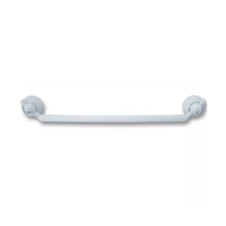 PORTE SERVIETTES EN ABS BLANC/CHROMÉ LUXPLAST PORTE SERVIETTES EN ABS BLANC/CHROMÉ LUXPLAST