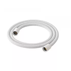 FLEXIBLE DE DOUCHE BLANC TRESSE 1.5M AQUAPLAST