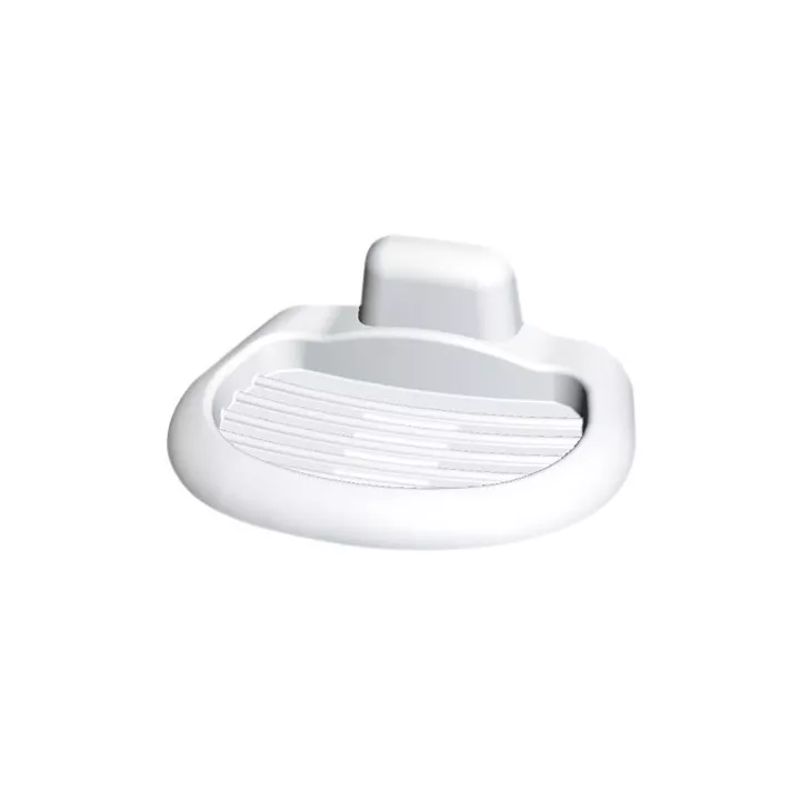 PORTE SAVON EN PLASTIQUE BLANC LUXPLAST