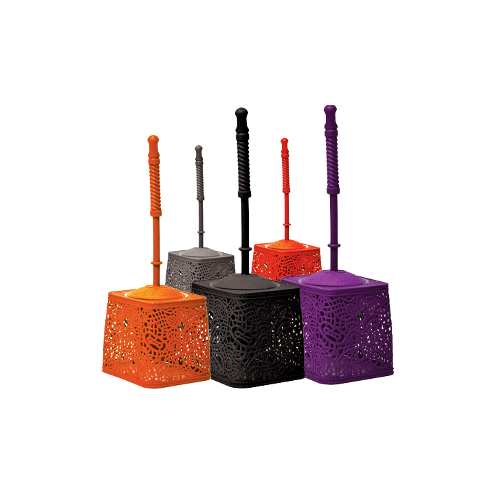 BROSSE WC EN PLASTIQUE FLORIA SOFPINCE