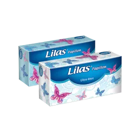 DISTRIBUTEUR DE MOUCHOIR DESIGN PAPILLON 100 PIÈCES LILAS DISTRIBUTEUR DE MOUCHOIR DESIGN PAPILLON 100 PIÈCES LILAS