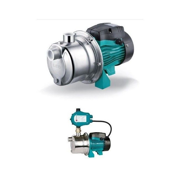 POMPE JET AJM-90S EN INOX MONOPHASÉ 1.2CV LEO POMPE JET AJM-90S EN INOX MONOPHASÉ 1.2CV LEO