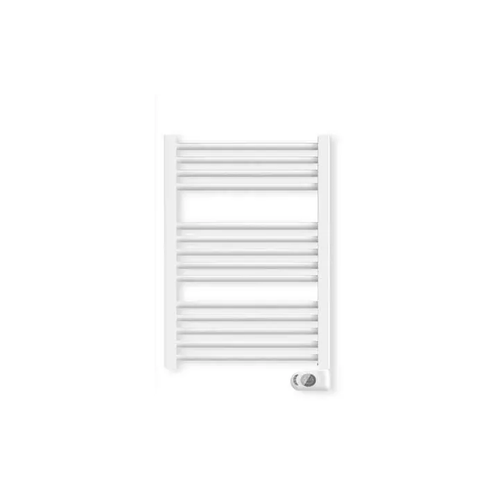 SÈCHE SERVIETTES ÉLECTRIQUE AVEC THERMOSTAT 500W 785*505 BLANC HJM