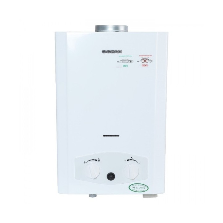 CHAUFFE EAU À GAZ BOUTEILLE 10 LITRES OCEAN