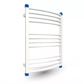 SÈCHE SERVIETTE RONDO EN ACIER 900/500 BLANC THERMAN