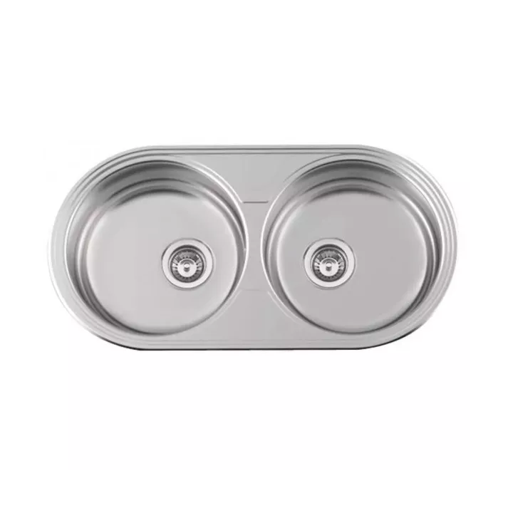 ÉVIER DUETO ENCASTRABLE 2BACS 847*444MM RODI ÉVIER DUETO ENCASTRABLE 2BACS 847*444MM RODI