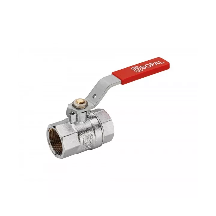 VANNE À PASSAGE INTÉGRAL 50/60FF AVEC LEVIER SOPAL