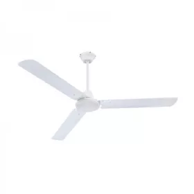 VENTILATEUR DE PLAFOND À TROIS PÂLES BLANC CROWN