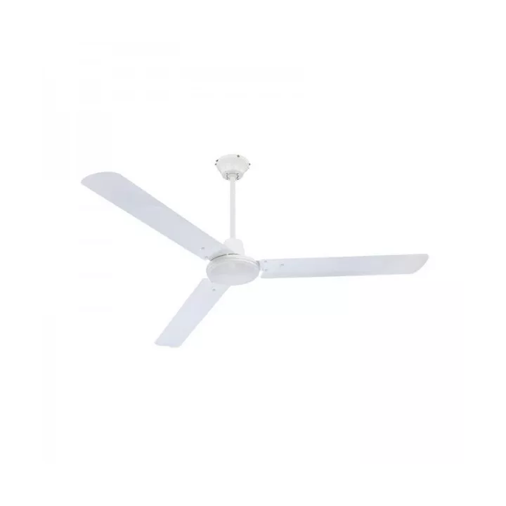 VENTILATEUR DE PLAFOND À TROIS PÂLES BLANC FM FAN