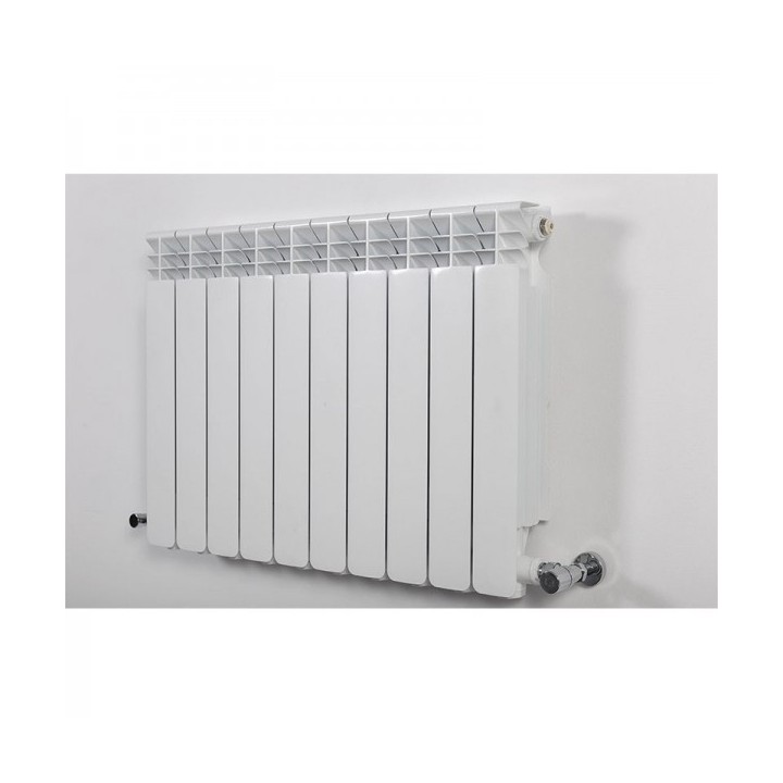 1 ELEMENT RADIATEUR ALUMINIUM 500 BLANC 121W HELYOS