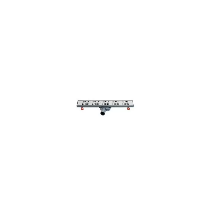 CANIVEAU DE DOUCHE GRILLE INOX 50CM LUXPLAST CANIVEAU DE DOUCHE GRILLE INOX 50CM LUXPLAST