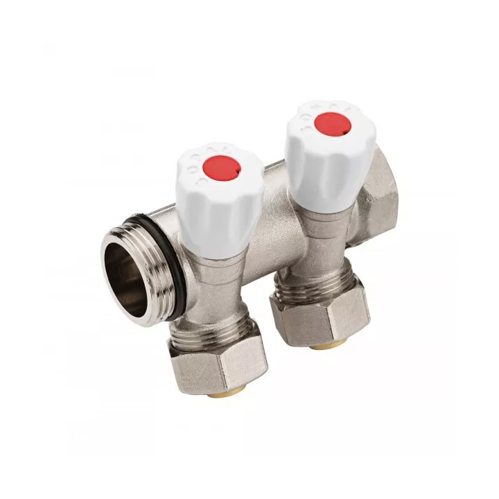 COLLECTEUR INCLINÉ 2 VANNES 26/34 E36 PEX16 ROUGE SOPAL COLLECTEUR INCLINÉ 2 VANNES 26/34 E36 PEX16 ROUGE SOPAL