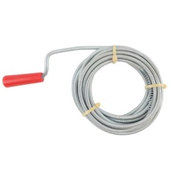 DÉBOUCHEUR SPIRALE POUR ÉVIER, LAVABOS , BIDETS ,DOUCHE 8 M SGS