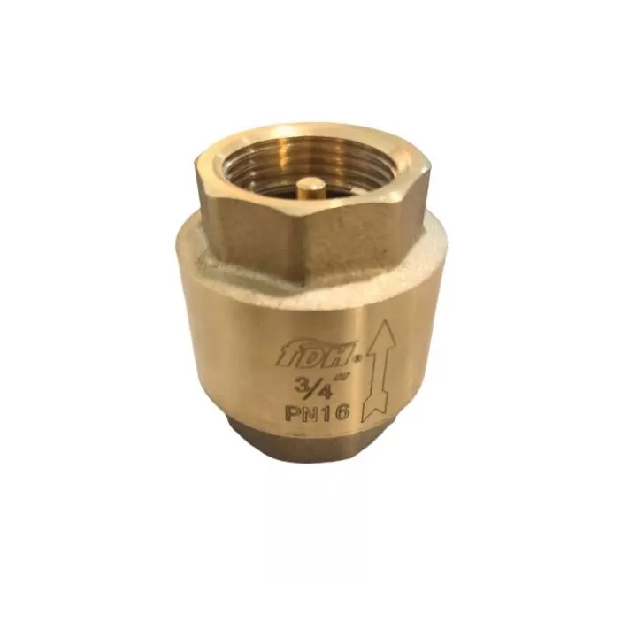 CLAPET ANTI-RETOUR LAITON 20/27 PN16 FDH CLAPET ANTI-RETOUR LAITON 20/27 PN16 FDH