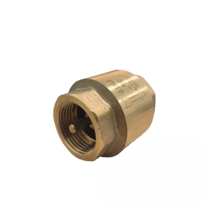 CLAPET ANTI-RETOUR LAITON 20/27 PN16 FDH CLAPET ANTI-RETOUR LAITON 20/27 PN16 FDH