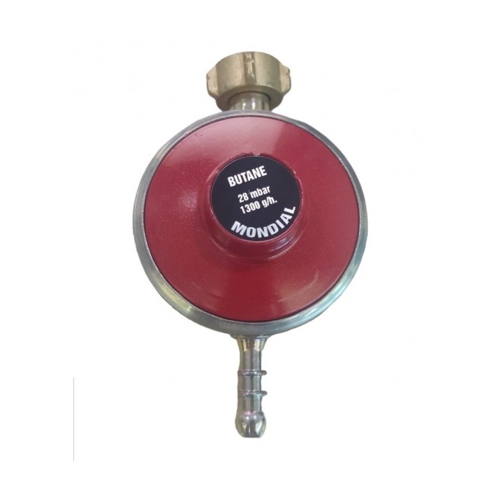 DÉTENDEUR À GAZ BUTANE 28 MBAR MONDIAL DÉTENDEUR À GAZ BUTANE 28 MBAR MONDIAL