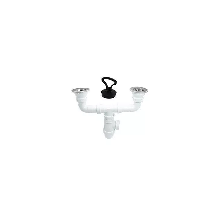 VIDAGE BI-BAC SIMPLE AVEC ANNEAU AQUAPLAST