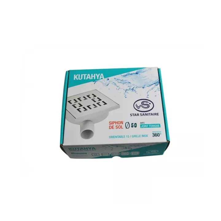 SIPHON SOL INOX ORIENT KUTAHYA S50 STAR SANITAIRE