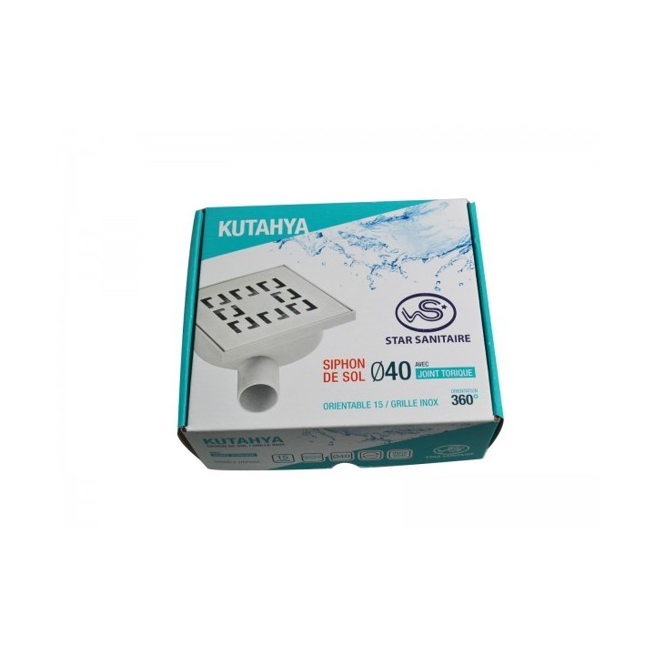 SIPHON SOL INOX ORIENT KUTAHYA S40 STAR SANITAIRE