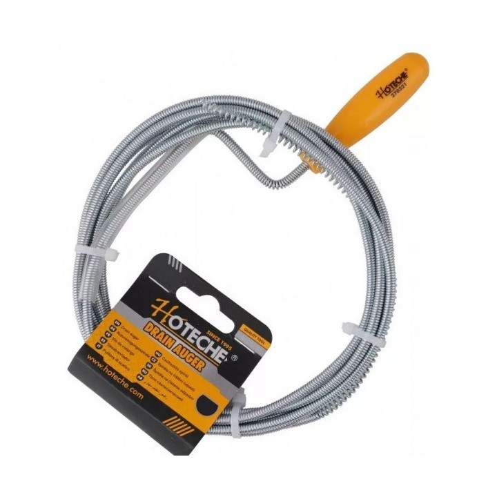 DÉBOUCHEUR SPIRALE POUR ÉVIER, LAVABOS , BIDETS ,DOUCHE 3M HOTECHE