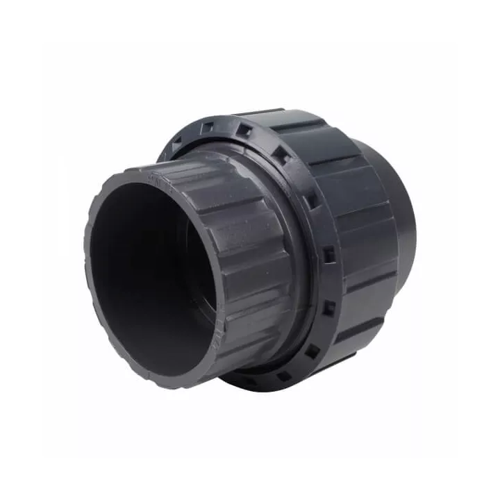 RACCORD 3 PIÈCES -PVC PRESSION -50MM- FEMELLE À COLLER