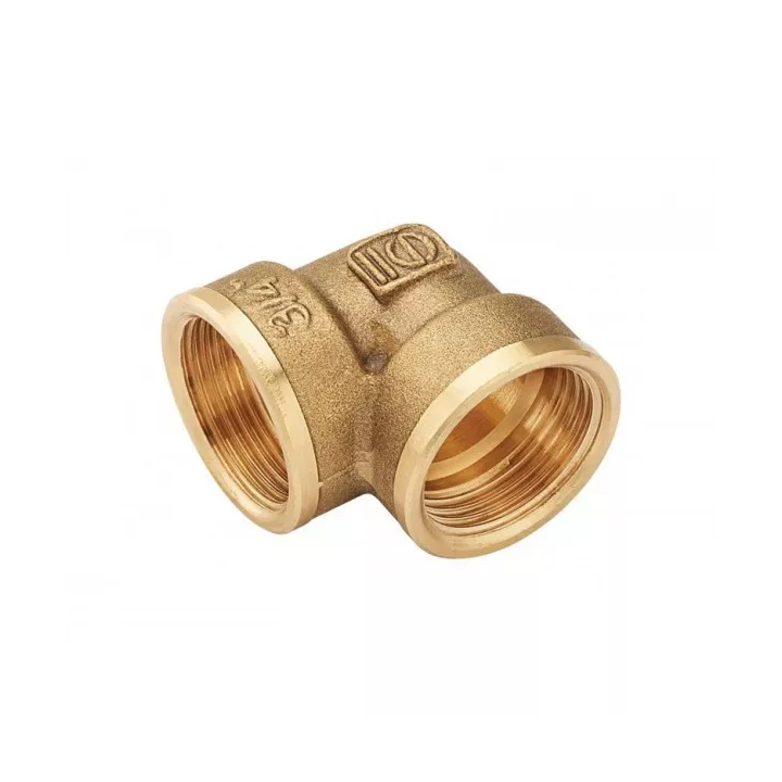 RACCORD COUDE 26/34 FEMELLE*2 JAUNE SOPAL