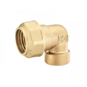 RACCORD COUDE PEX22 20/27 FEMELLE CUIVRE SOPAL