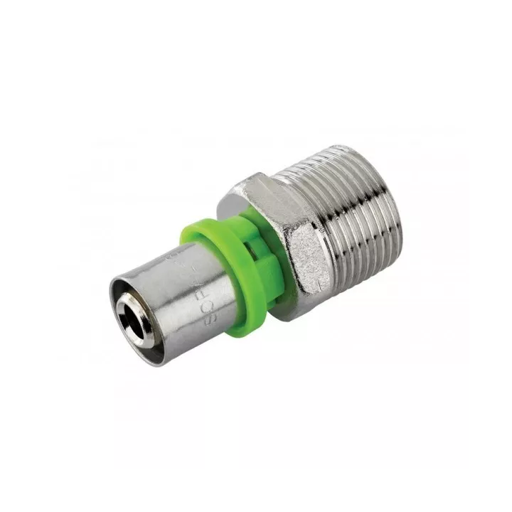 RACCORD DROIT PEX16 15/21 MALE SOPAL