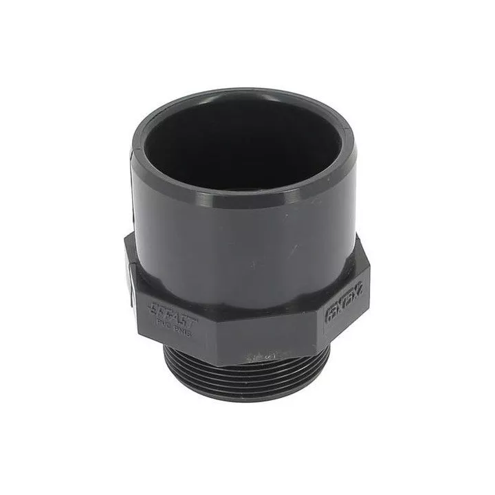 EMBOUT PVC PRESSION MALE 50-63 MM
