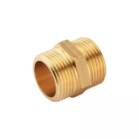 RACCORD DROIT 20/27 MALE*2 LAITIN JAUNE SOPAL