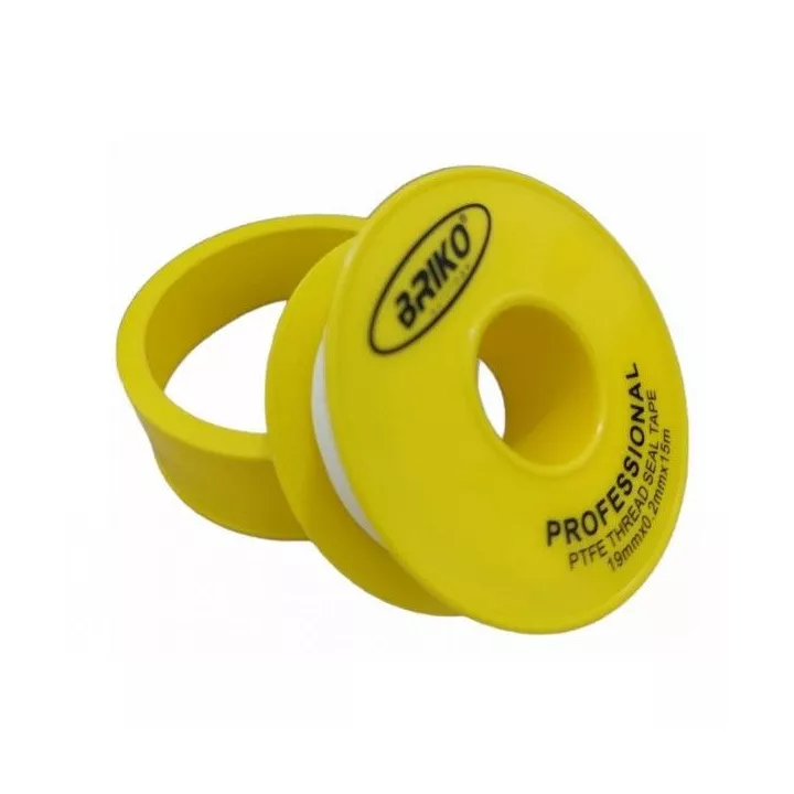 ROULEAU TEFLON SPÉCIAL GAZ 19MM*15M BRIKO ROULEAU TEFLON SPÉCIAL GAZ 19MM*15M BRIKO