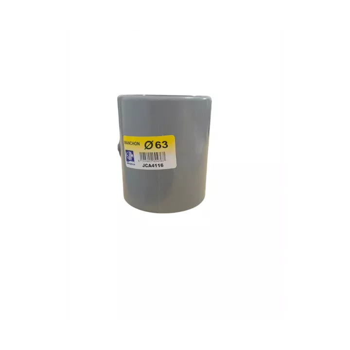 MANCHON PVC À COLLER POUR ÉVACUATION FEMELLE Ø63MM EJIM MANCHON PVC À COLLER POUR ÉVACUATION FEMELLE Ø63MM EJIM