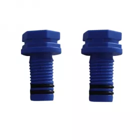 LOT DE 2 BOUCHONS PEX16 BLEU