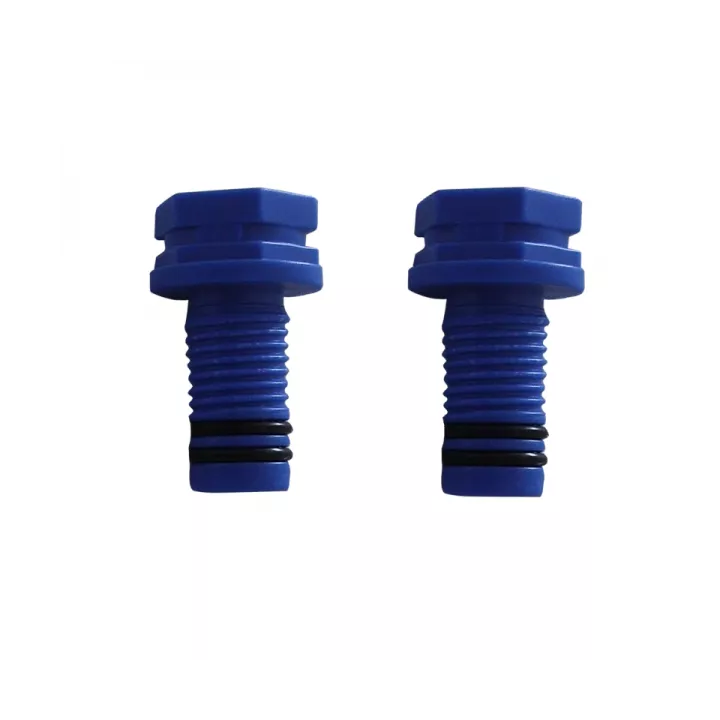 LOT DE 2 BOUCHONS PEX16 BLEU