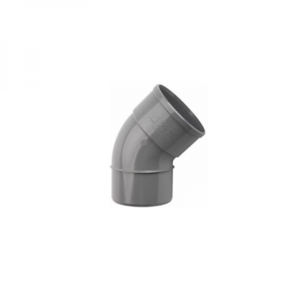 COUDE PVC 45° ÉVACUATION Ø32MM
