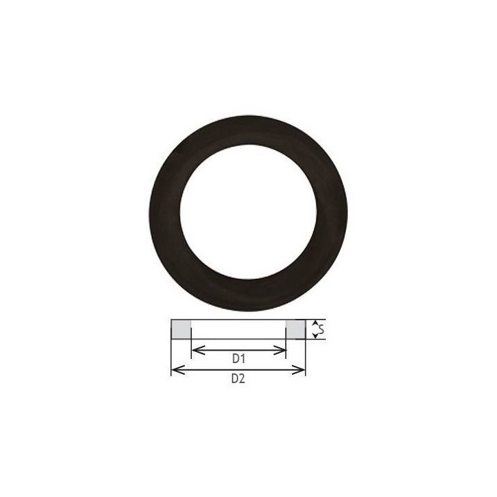 LOT DE 5 JOINTS GAZ 15/21MM