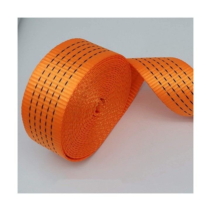 SANGLE DE REMORQUAGE EN NYLON AVEC 2 CROCHETS DE SECURITE 3T*4M