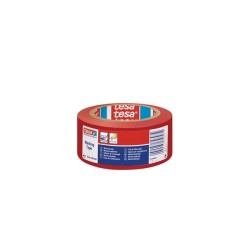 ADHÉSIF DE MARQUAGE AU SOL ROUGE 50mm x 33m TESA