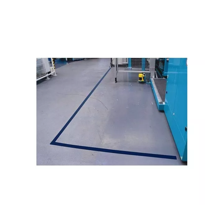 RUBAN ADHESIF DE MARQUAGE AU SOL 33Mx50MM BLEU TESA