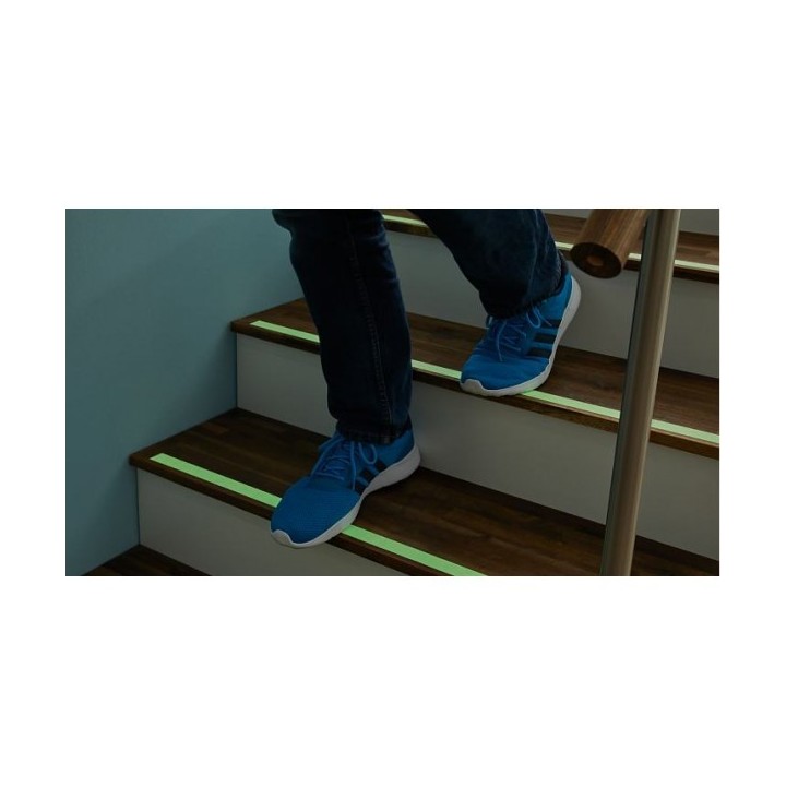 ADHÉSIF ANTIDÉRAPANT FLUORESCENT 25MMx5M TESA