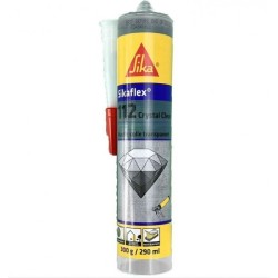 MASTIC-COLLE CRYSTAL CLEAR TRANSPARENT 290ML SIKA