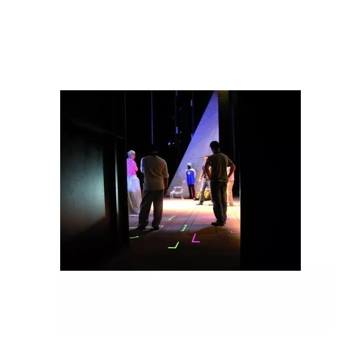 ADHÉSIF TOILÉ GAFFA JAUNE FLUO 19MMx 25M TESA ADHÉSIF TOILÉ GAFFA JAUNE FLUO 19MMx 25M TESA