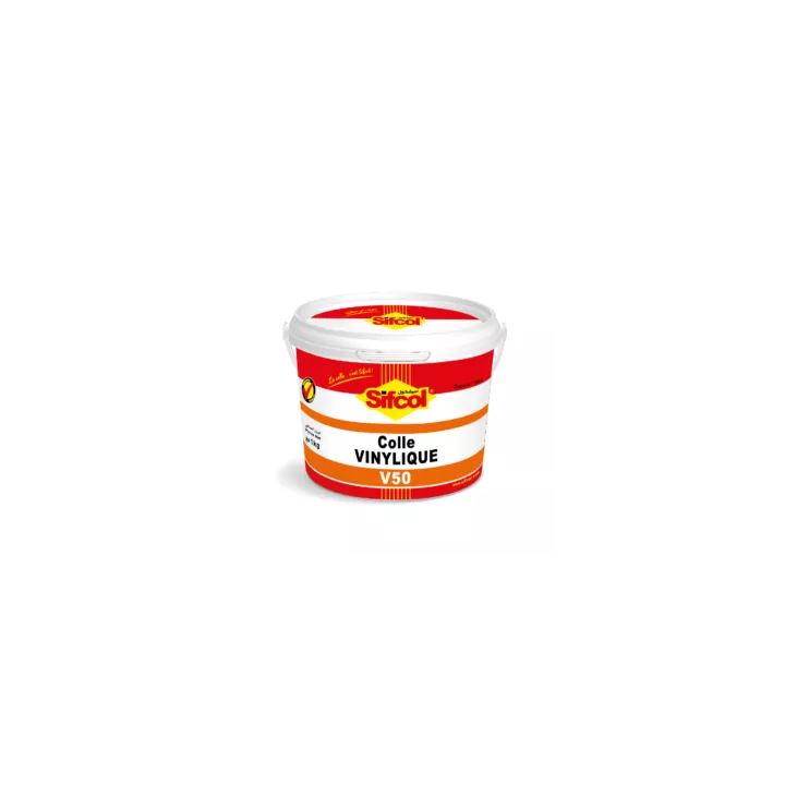 COLLE VINYLIQUE BOIS V50 5KG SIFCOL COLLE VINYLIQUE BOIS V50 5KG SIFCOL