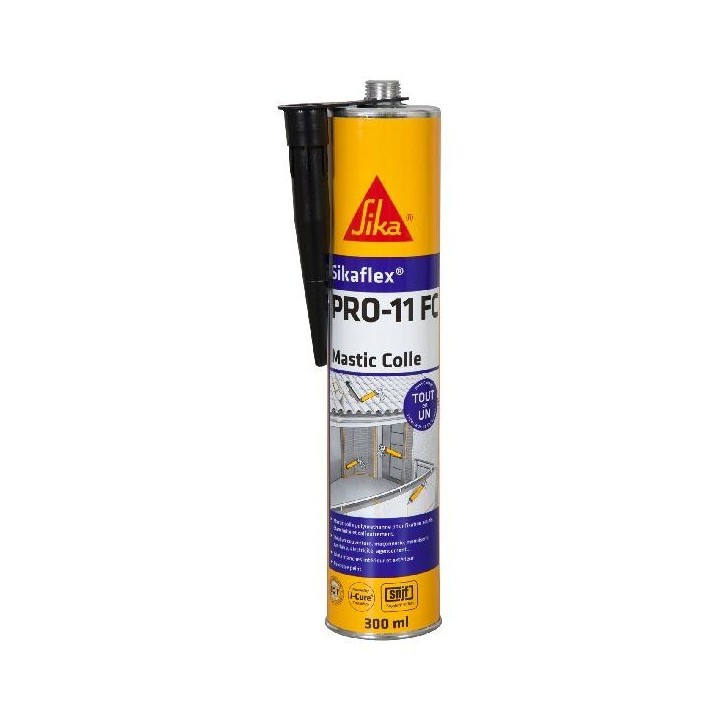 MASTIC COLLE PRO-11FC NOIR 300ML SIKA