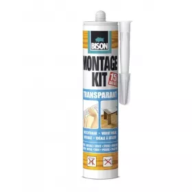 ADHESIF TRANSPARENT MONTAGE KIT CRT 310ML BISON