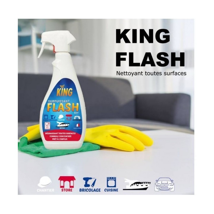 DÉGRAISSANT SURPUISSANT FLASH 750 ML KING