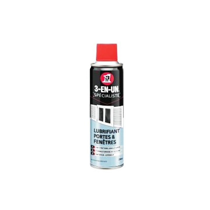 LUBRIFIANT SPECIAL PORTE ET FENETRE 3-EN-UN