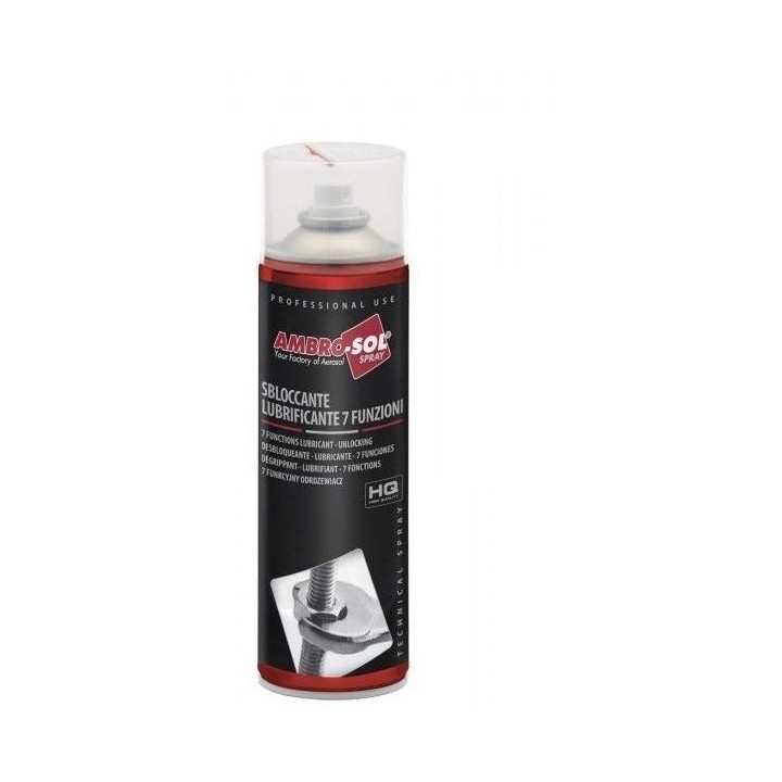 DÉGRIPPANT LUBRIFIANT 7 FONCTIONS 500ML AMBROSOL