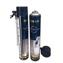 MOUSSE DE REMPLISSAGE POLYURÉTHANE 750 ML NS77 SİBAX